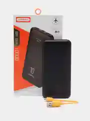 Черный мощный и надёжный Power Bank (Повербанк) Р41, 10000 mAh