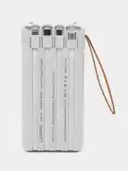 Белый power Bank (Повербанк) Р22, 10000 mAh