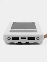 Белый power Bank (Повербанк) Р22, 10000 mAh