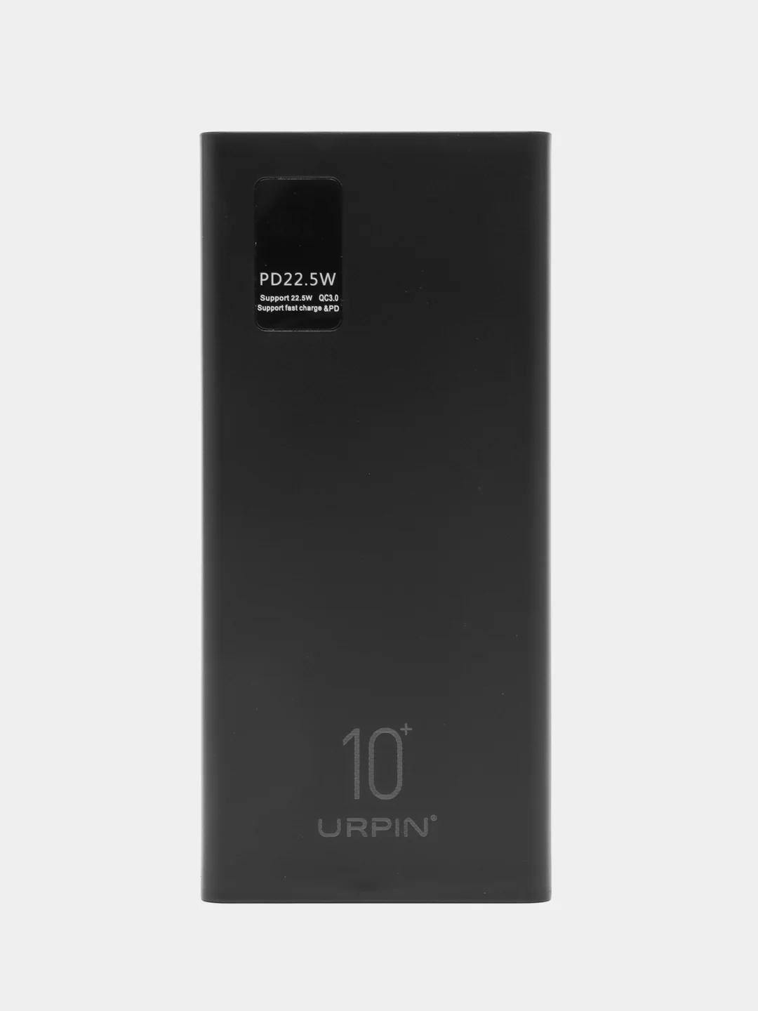 Черный power Bank (Повербанк) РD15, 10000 mAh