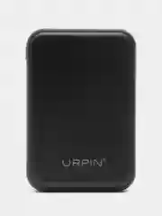 Черный power Bank беспроводная зарядка (Повербанк) Р16, 5000 mAh