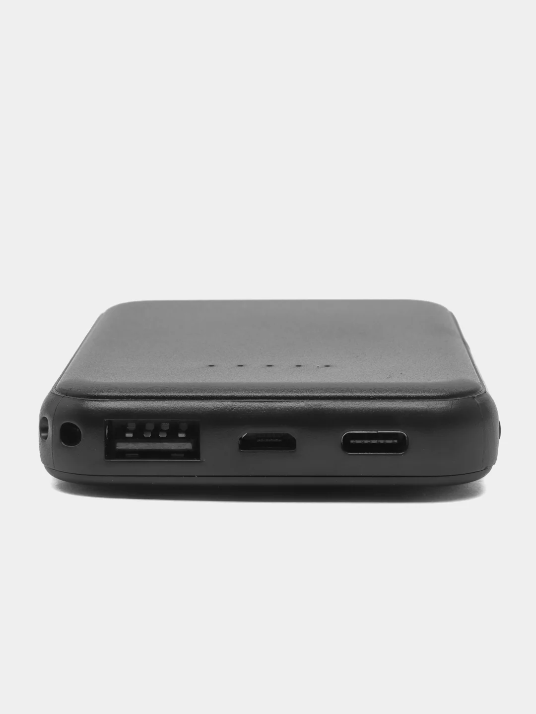 Черный power Bank беспроводная зарядка (Повербанк) Р16, 5000 mAh