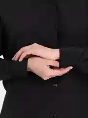 Небесно-голубой рубашка женская