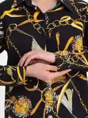 Хром блузка женская, рубашка  женская, Новый год