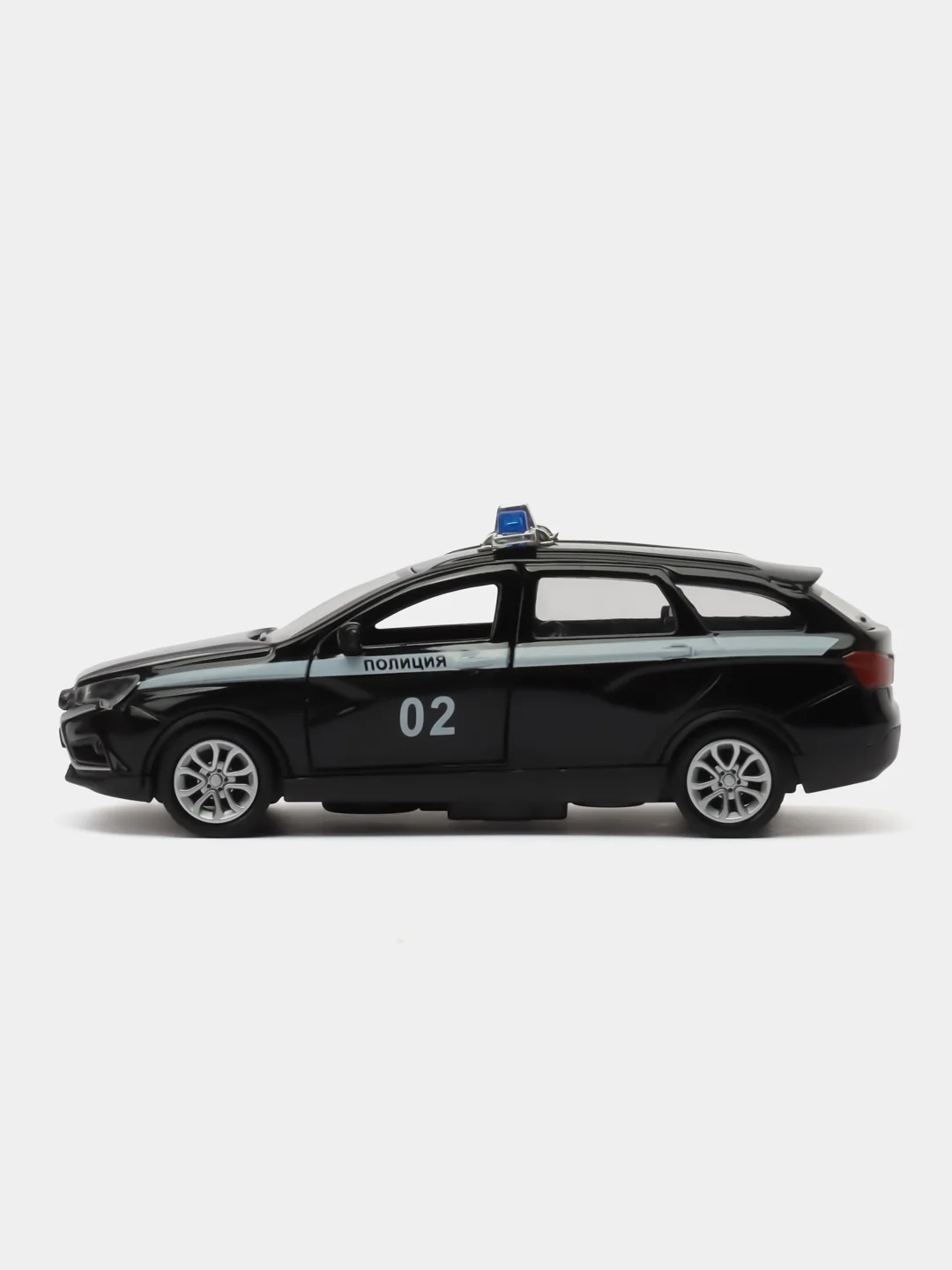 Черный металлическая коллекционная машинка LADA Vesta Cross