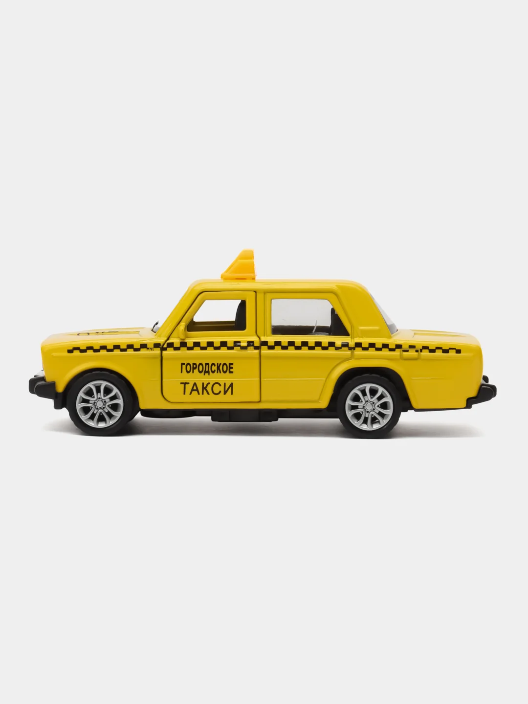 Желтый металлическая коллекционная машинка LADA (ВАЗ) 2104