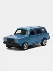 Синий металлическая коллекционная машинка LADA (ВАЗ) 2104