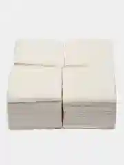 Салфетки бумажные, белые, 24х24см