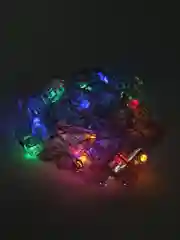 Белый электрогирлянда интерьерная для фотографий  "Прищепки"  3 м, 20 LED