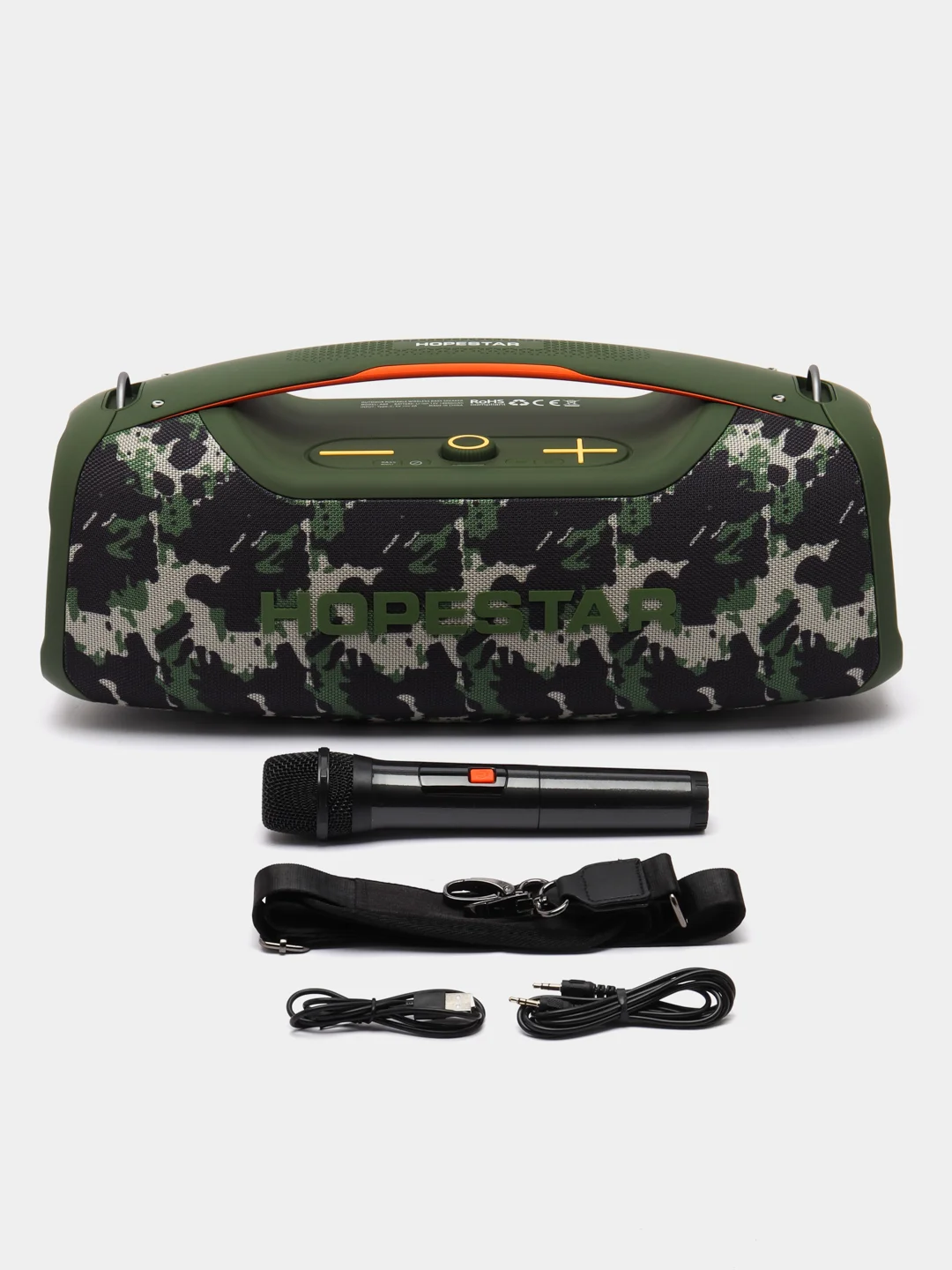 Хаки портативная колонка Bluetooth HOPESTAR A60 / P39