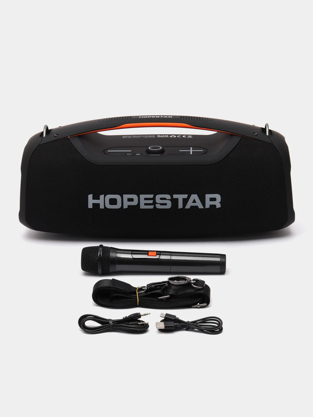Черный портативная колонка Bluetooth HOPESTAR A60 / P39