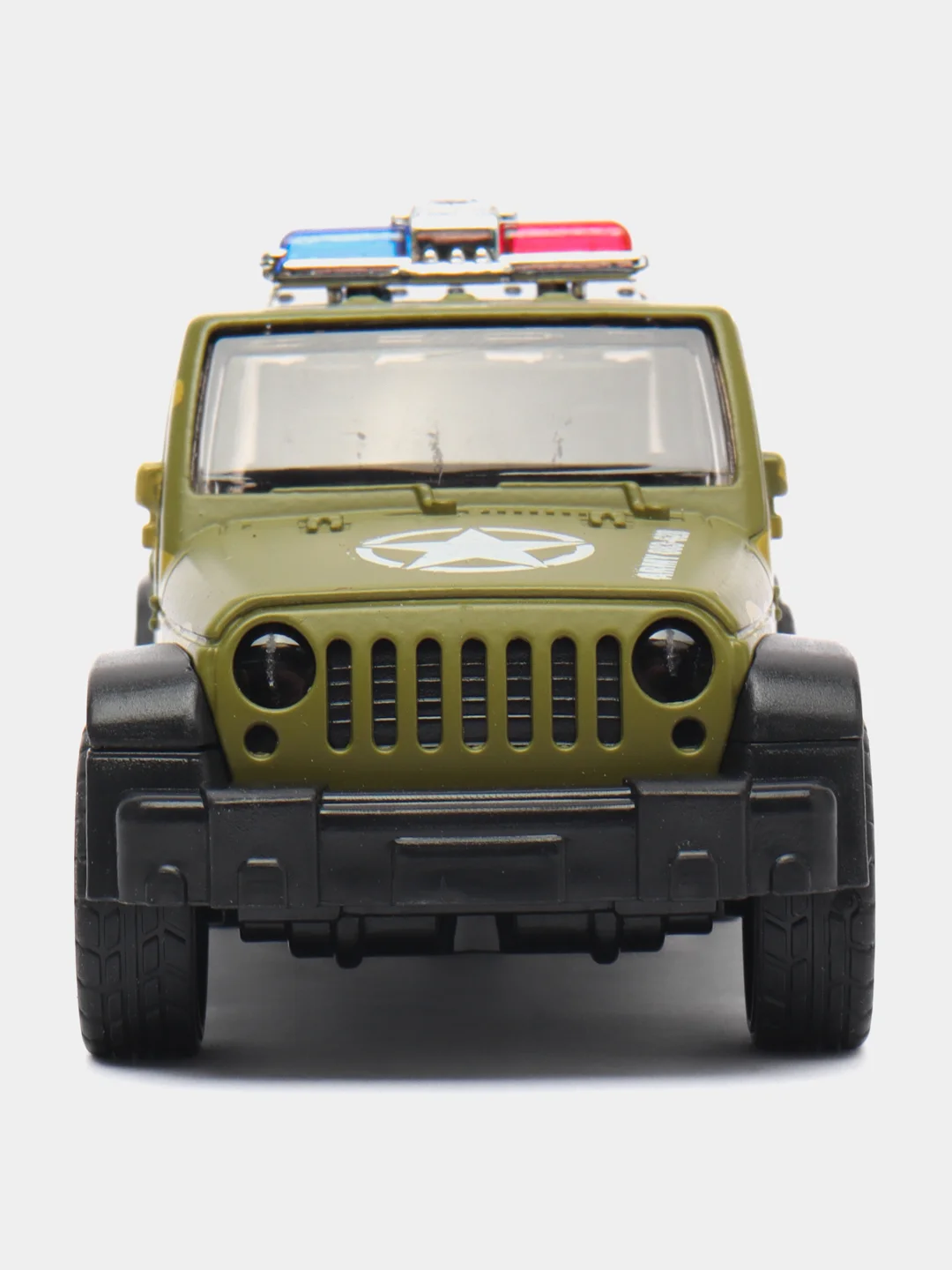 Зеленый металлическая коллекционная машинка Jeep Wrangler Sahara
