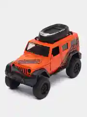 Рыжий металлическая коллекционная машинка Jeep Wrangler Sahara