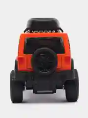 Оранжевый металлическая коллекционная машинка Jeep Wrangler Sahara