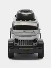Серый металлик металлическая коллекционная машинка Jeep Wrangler Sahara