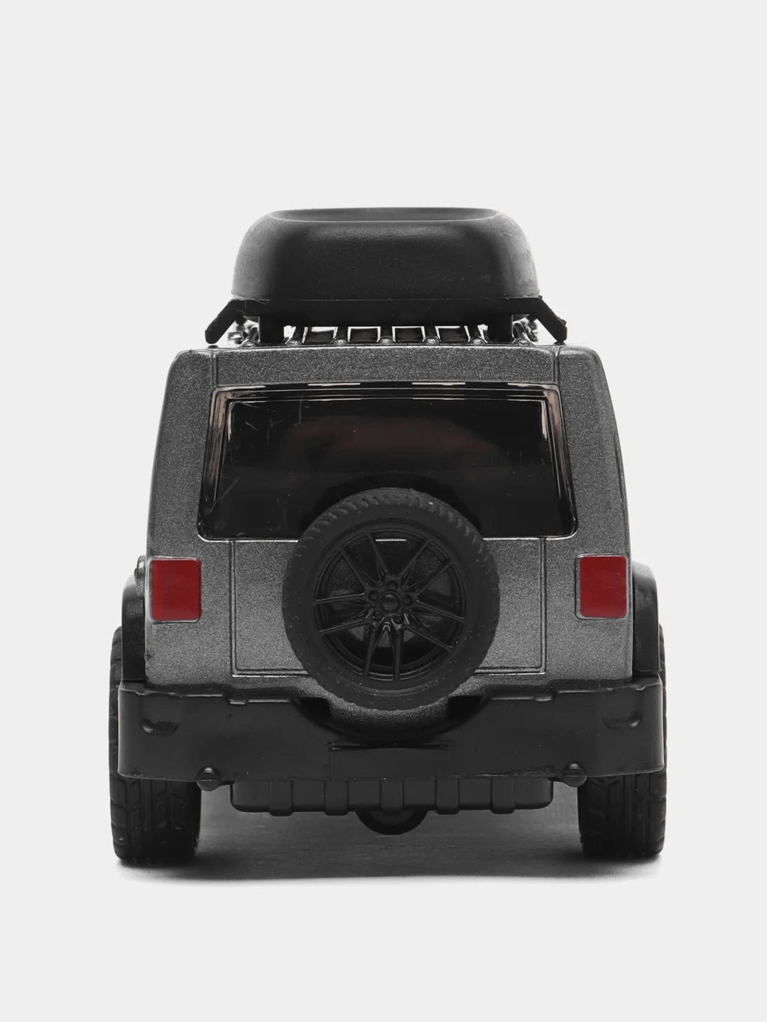 Серый металлик металлическая коллекционная машинка Jeep Wrangler Sahara