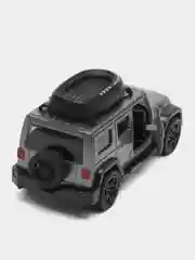 Серый металлик металлическая коллекционная машинка Jeep Wrangler Sahara