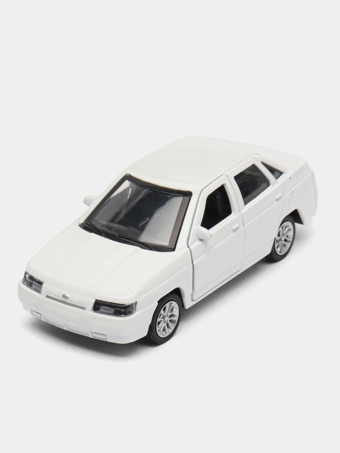 Белый металлическая коллекционная машинка Lada (ВАЗ) 2110