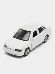 Белый металлическая коллекционная машинка Lada (ВАЗ) 2110