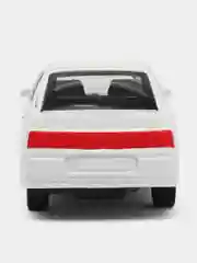 Белый металлическая коллекционная машинка Lada (ВАЗ) 2110