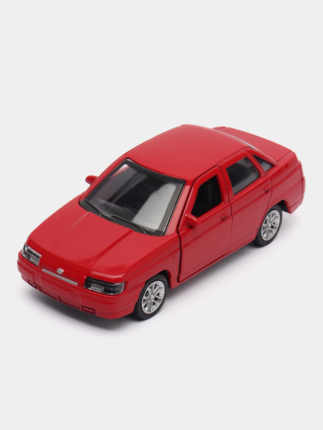 Красный металлическая коллекционная машинка Lada (ВАЗ) 2110