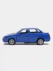 Синий металлическая коллекционная машинка Lada (ВАЗ) 2110