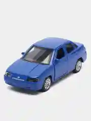 Синий металлическая коллекционная машинка Lada (ВАЗ) 2110