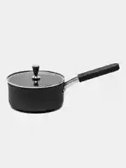 Черный ковш с крышкой HuoHou Super Platinum Pan, HU0163