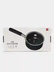 Черный ковш с крышкой HuoHou Super Platinum Pan, HU0163