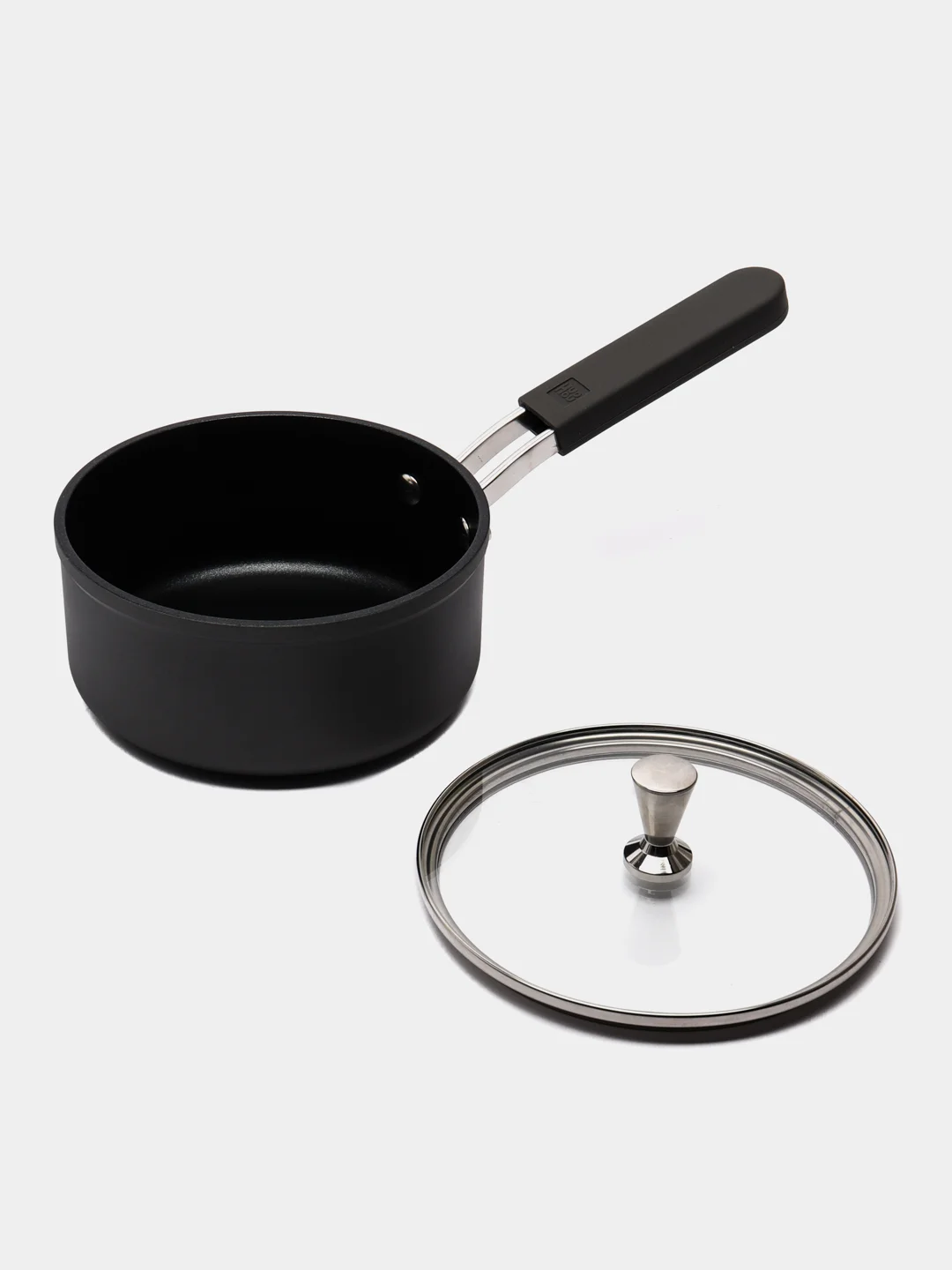 Черный ковш с крышкой HuoHou Super Platinum Pan, HU0163