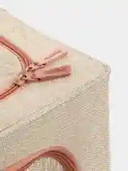 Зеленый короб для хранения белья каркасный, 50х40х30 см., 63 л