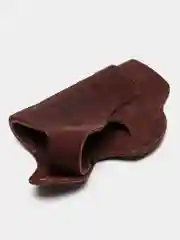 Кобура поясная для пистолета ПМ, натуральная кожа, цвет коричневый