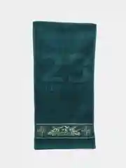 Тёмно-бирюзовый полотенце махровое ручное 23 февраля Победа для рук 30х60