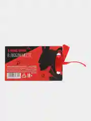 Розовый чековая книжка желаний, 10 х 6 см