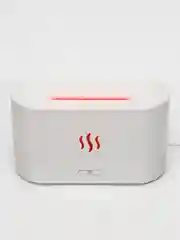Белый ароматический диффузор электрический, с LED-подсветкой / Увлажнитель воздуха для дома