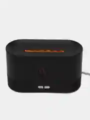 Черный ароматический диффузор электрический, с LED-подсветкой / Увлажнитель воздуха для дома