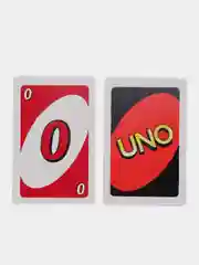 Красный настольная карточная игра Uno (Уно)