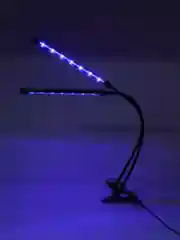 Угольный фитолампа USB, для рассады и растений, с таймером