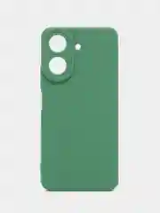 Черный силиконовый чехол для Xiaomi Redmi 13C (Сяоми Редми 13С) с защитой камер