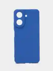 Черный силиконовый чехол для Xiaomi Redmi 13C (Сяоми Редми 13С) с защитой камер