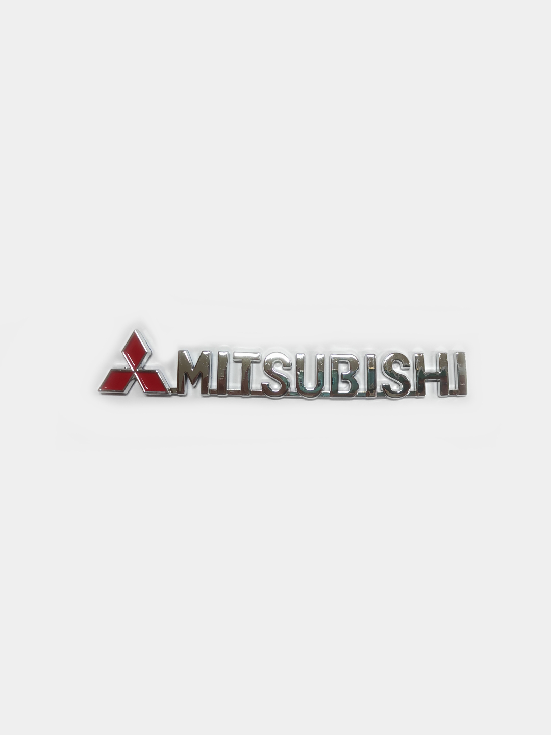 Логотип-шильдик Mitsubishi Митсубиси 17 х 2 см купить по цене 355 ₽ в  интернет-магазине KazanExpress