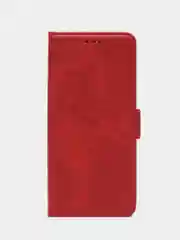 Красный чехол-книжка Infinix Note 30 i (Инфиникс Ноут 30 Ай) с боковым магнитом