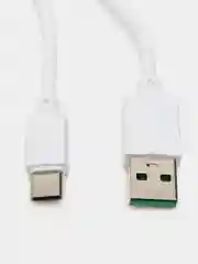 Белый блок питания с зарядкой Type-c в комплекте