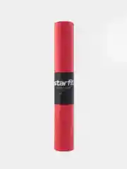 Синий коврик для йоги и фитнеса STARFIT FM-101 PVC, 183x61 см