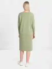 Оливковый платье женское, повседневное, с замком, классическое, миди, прямое
