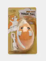 Коричневый игрушка для кошек, дразнилка, умная мышка для кошки, автоматическая интерактивная мышь