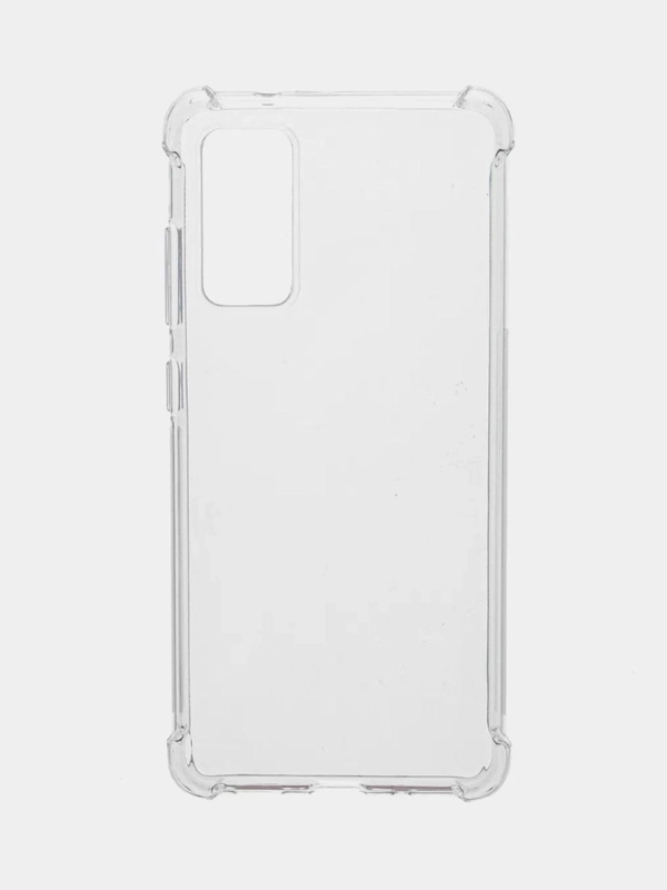 Чехол Samsung Galaxy S20 FE / Самсунг С20 ФЕ, прозрачный, силиконовый, противоударный