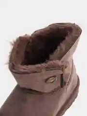Бежевый меланж угги женские зимние