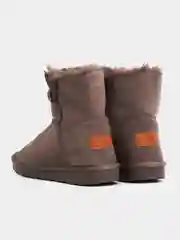 Бежевый меланж угги женские зимние