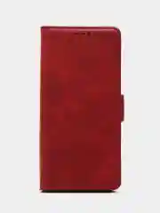 Красный чехол-книжка для Tecno Camon 20/20 Pro 4G (Техно Камон 20/20 Про 4Джи) с боковым магнитом